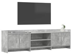 VidaXL TV szekrény 168 x 33 x 47 cm Betonszürke Szerelt Fa