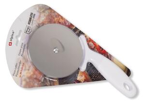9,5 cm átmérőjű fém pizzavágó műanyag nyéllel Alpina
