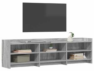 VidaXL TV szekrény 168 x 33 x 47 cm Szürke Sonoma Szerelt Fa