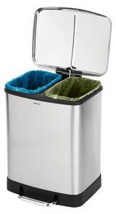 Rozsdamentes acél szelektív szemetes 24 l Studio Duo – Wenko
