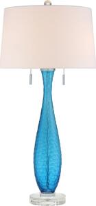 Quoizel glamour asztali lámpa ocean blue kék elsqzs-q2314t