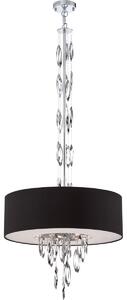Quoizel glamour modern függeszték cascade csiszolt króm elsqzs-pccs2824c
