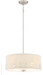 Quoizel modern függeszték park avenue polírozott nikkel elsqzs-lws3233a1