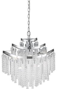 Quoizel glamour modern függeszték glacier peak csiszolt króm elsqzs-pcgp2820c
