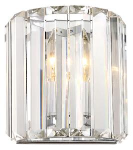 Quoizel glamour kristály modern fali lámpa valentina csiszolt króm elsqzs-lws3308k3