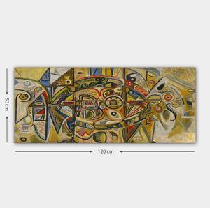 Maikulu falikép (50 x 120) - 145 többszínű