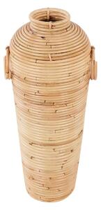 Rattan Dekor váza 50 cm Természetes ELATIA