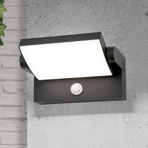 LED kültéri fali lámpa Ginger, érzékelő, antracit, IP54