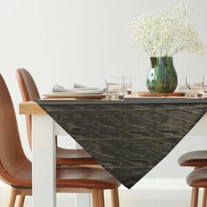 Suzana márvány mintás asztalterítő Fekete 85x85 cm