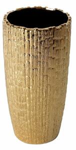 Avi kerámia váza Arany 13x13x25 cm