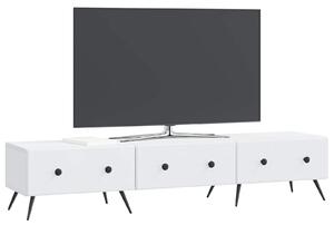 VidaXL TV szekrény fiókkal Fehér 147 x 34,5 x 30 cm Szerelt Fa