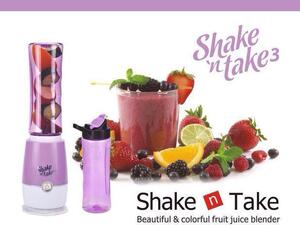 Shake &#039;N Take 3 - Kettő az egyben, Turmixgép és Kulacs! - Lila
