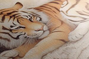 Kép álmodozó tigris