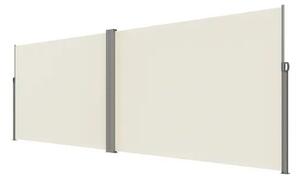 Luaro oldalsó teraszárnyékoló, feltekerhető paraván 180×620 cm bézs