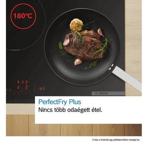 Bosch Serie 6, Indukciós főzőlap, 60 cm, Matt fekete, munkapultra építhető keret nélkül, PVS61AHC1E