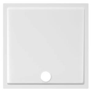 Zuhanytálca négyzet Jika 90x90 cm öntött márvány fehér H2119320000001