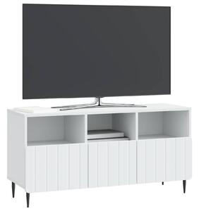 VidaXL TV szekrény fiókkal Fehér 102 x 34,5 x 50 cm Szerelt Fa