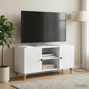 VidaXL TV szekrény Fehér 102 x 34,5 x 50 cm Szerelt Fa
