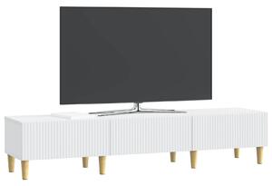 VidaXL TV szekrény fiókkal Fehér 147 x 34,5 x 30 cm Szerelt Fa