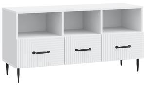 VidaXL TV szekrény fiókkal Fehér 102 x 34,5 x 50 cm Szerelt Fa