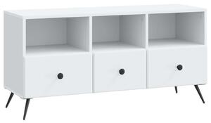 VidaXL TV szekrény fiókkal Fehér 102 x 34,5 x 50 cm Szerelt Fa