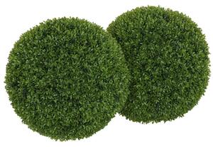 Műnövény szett, 2 db buxus, 40cm magas