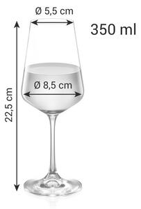 Tescoma GIORGIO Fehérboros pohár 350 ml, 6 db