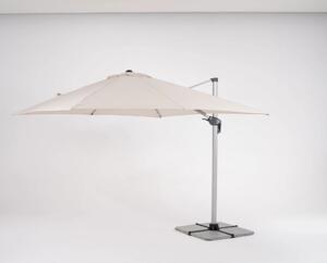Napoli-Classic napernyő és talp natúr 300x300 cm