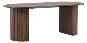 Asztal Dallas 4489, 75x90cm, Barna