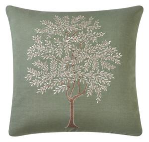 Pamut díszpárna 45x45 cm Woodland Trees Embroidered – Catherine Lansfield