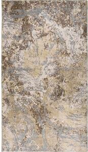 Világoskék-világosbarna mosható futószőnyeg 80x200 cm Sandstorm – Vitaus