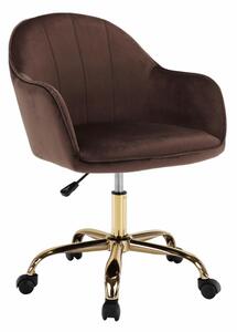 EROL barna szövet irodai szék