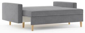 ETNA II modell 2 kisméretű kinyitható kanapé Fekete
