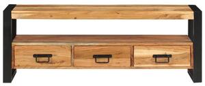 VidaXL Akácfa TV-szekrény - Ipari Stílus - 120x30x45 cm