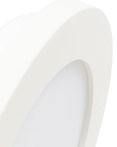 Mennyezeti lámpa, fehér, 17 cm, LED-es háromlépcsős, tompítható IP44 - Steve