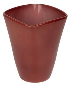 Quatro orchidea váza lakkozott merlot 14cm
