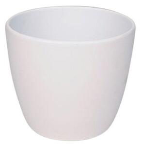 Base Kerámia Kaspó Matt Fehér 13cm