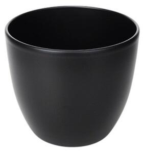 Base Kerámia Kaspó Matt Antracit 13cm