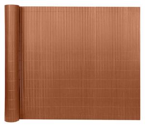 KONDELA Kerti térelválasztó, barna, 300x100 cm, ABEO