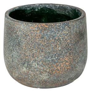 Silas Beton Kaspó Antikolt Bronz 17,7x15cm