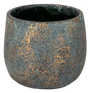 Silas Beton Kaspó Antikolt Bronz 9,6x8cm