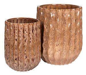 Julep Kerámia Kaspó Szett Macchiato 33,5x46,3-46x54cm S2