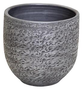 Puro Kerámia Kaspó Ezüst 20x19cm