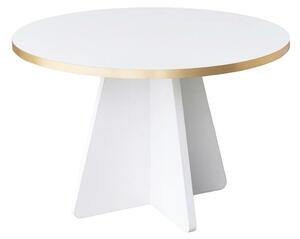 Hanah Home Coffee Table Gold White Mushroom - Gold, White v2