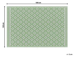 Világoszöld szőnyeg 120 x 180 cm THANE