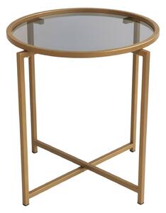 Hanah Home Coffee Table Gold Fume S407K - Gold