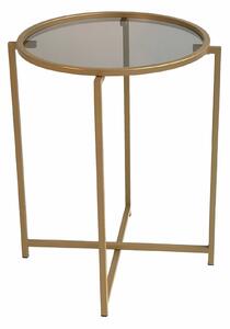 Hanah Home Coffee Table Gold Fume S407U - Gold