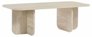 Hanah Home Coffee Table Travertine Akira - Travertine