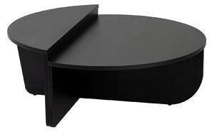 Hanah Home Coffee Table Wood Black Orion - Wood Black