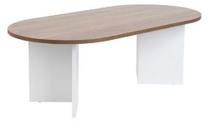Hanah Home Dohányzóasztal Venezia dió, fehér